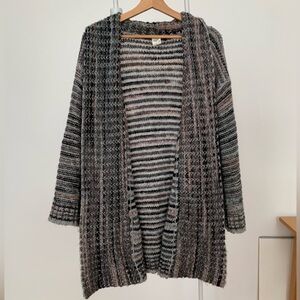 Anthropologie Chunky Wool / Alpaca Blend Cardigan